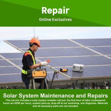 Solar System Maintenance and Repairs by Juspropa
