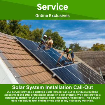 Solar System Installation Call Out by Juspropa