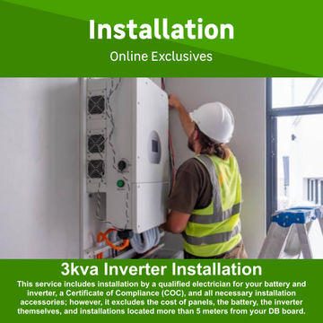 3kva Inverter Installation by Juspropa