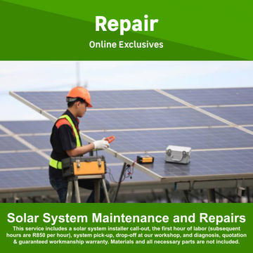 Solar System Maintenance and Repairs by Juspropa