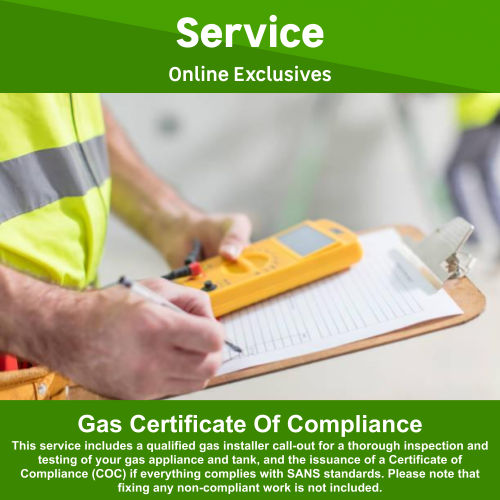 Gas Certificate Of Compliance COC by Juspropa