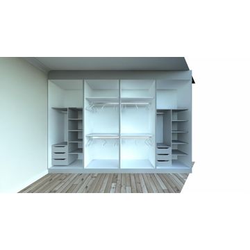 Callout for Custom Bedroom Cupboard Design with Ntane Entities and Projects