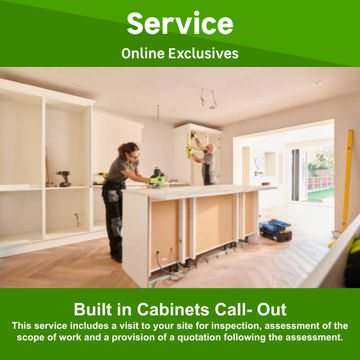 Built in cabinets Call out by 360 Home Enhancers