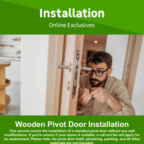 Standard Price For wooden Pivot Doors By Bluelight Renovation