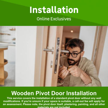 Standard Price For wooden Pivot Doors By Bluelight Renovation