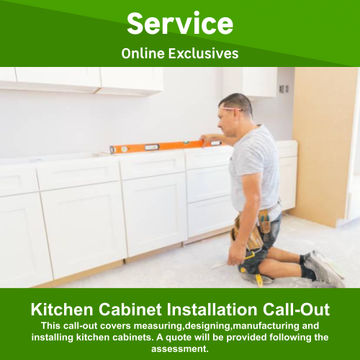 Callout for kitchen cabinet installation by fungai trading and projects