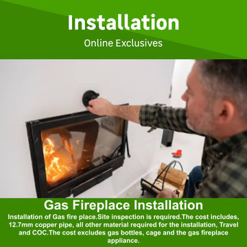 Gas Fire Place Installation by Brent Gas Company