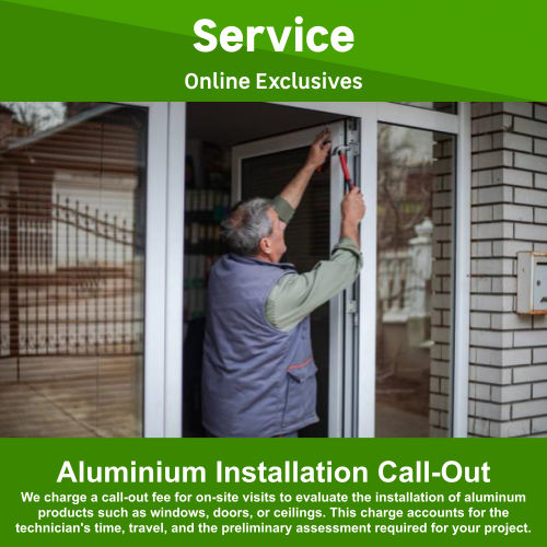 Aluminum installation call out fee by Bluelight renovation