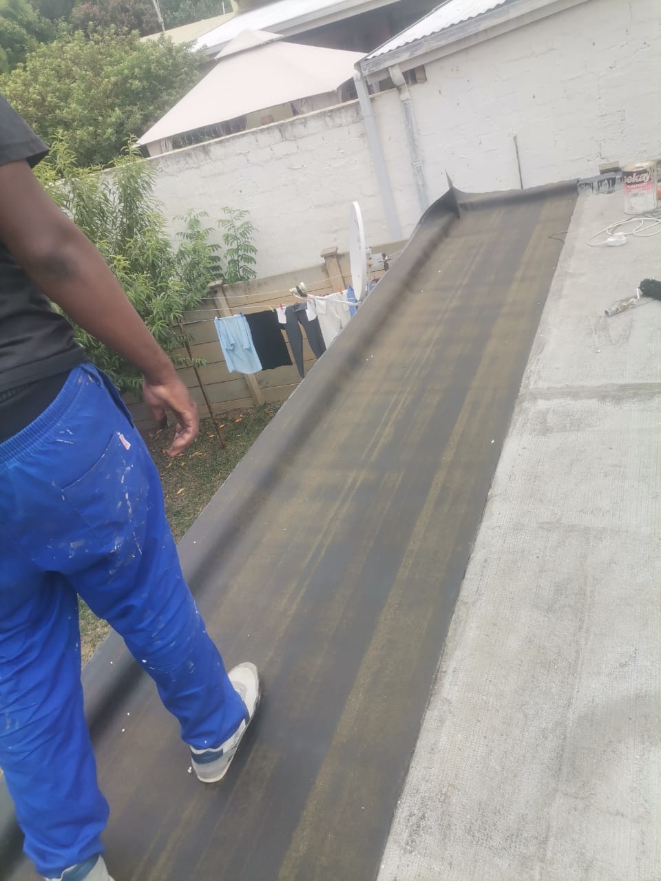 Callout fee for roof repair for Fungai trading and project