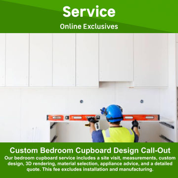 Callout for Custom Bedroom Cupboard Design with Ntane Entities and Projects
