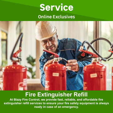 Fire Extinguisher Refill by Bizzy Fire Control