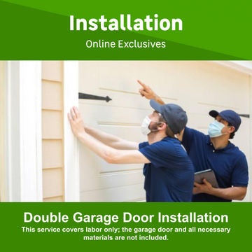 Garage door installations by D and M security systems