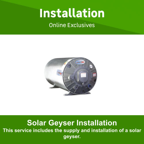 Solar Geyser Installation by Plumbing Johannesburg
