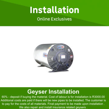 geyser installation by Newlook Property Services