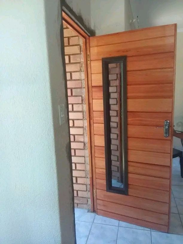 External door installation by Bluelight 3