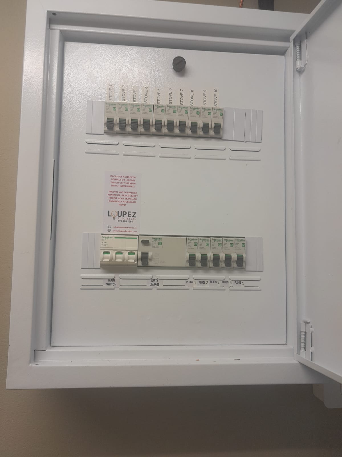 Domestic Electrical Installation and Maintenance by Loupez Electrical and Access Automation