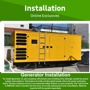Generator Installation by Loupez Electrical and Access Automation