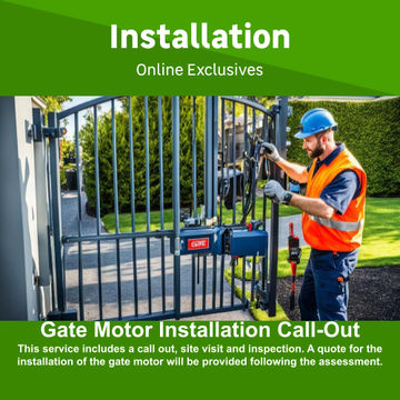 Gate Motor Installation Callout by Electrical and Access Automation