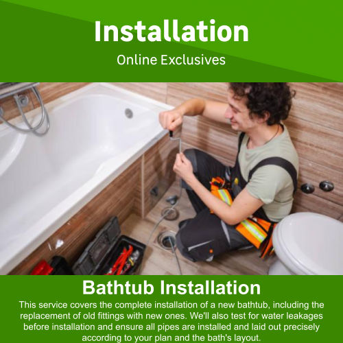Bath Tub Installation by TPWM PROJECTS