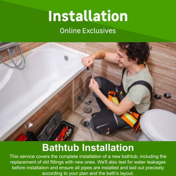 Bath Tub Installation by TPWM PROJECTS