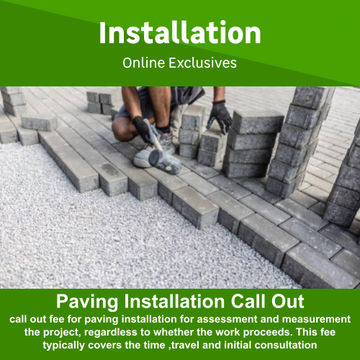 Paving installation call Out fee by Bluelight Renovation