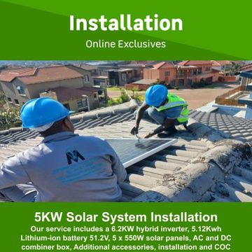 5KW Solar System Installation by Madiega Electrical Works