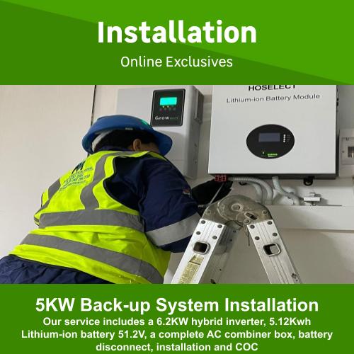 5KW Back up System Installation by Madiega Electrical Works