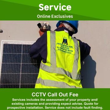 CCTV Call Out Fee by Madiega Electrical Works