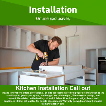 Kitchen Installations by Insane Innovations PTY LTD
