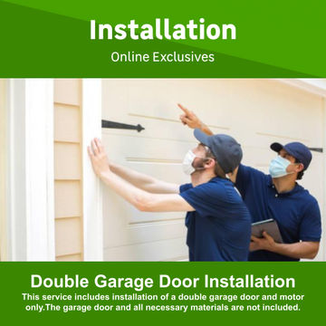 Double Garage Door Installation By Khumo Lethabo Trading