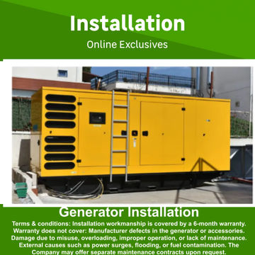 Generator installation by Kwaramba electrical contractors