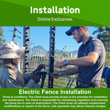 Electric fence Installation by Kwaramba electrical contractors