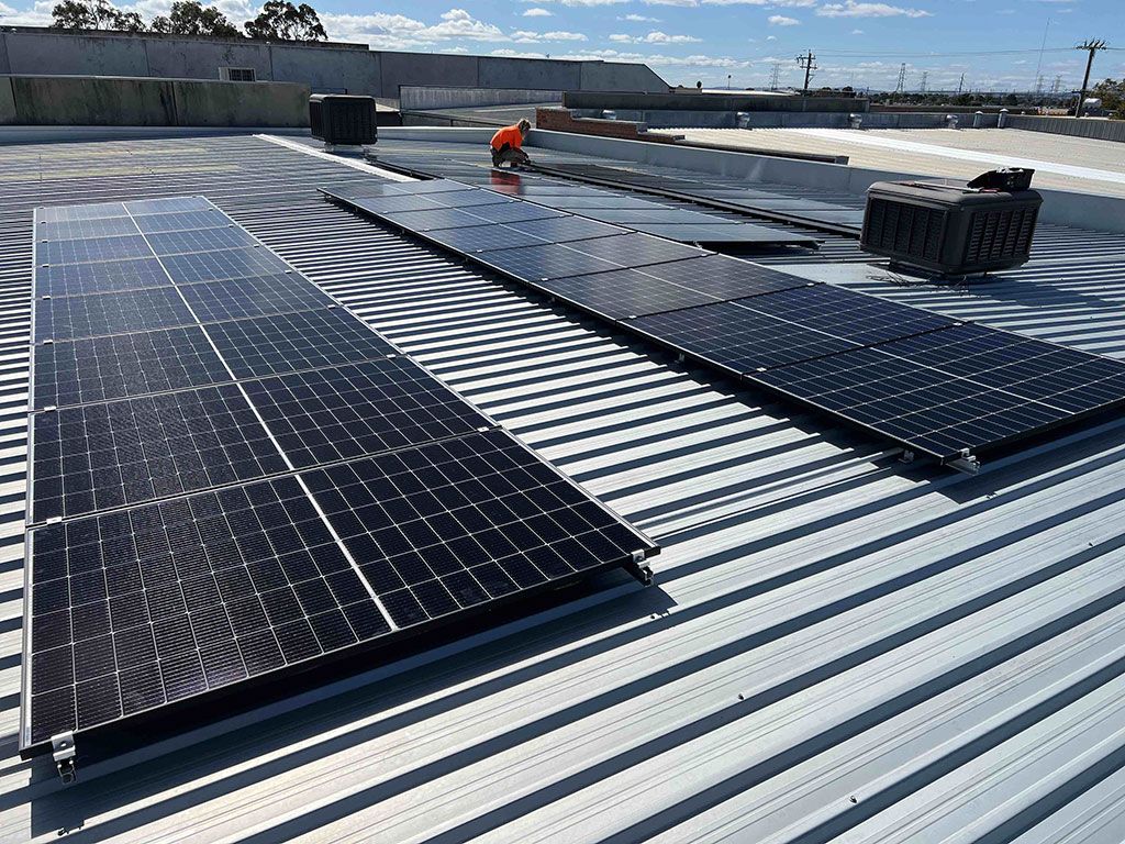 roof top solar panels