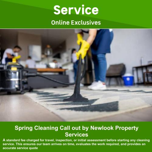 Spring Cleaning Call out by Newlook Property Services