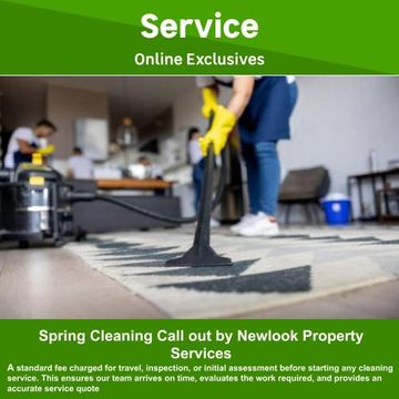 Spring Cleaning Call out by Newlook Property Services