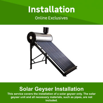 Solar geyser Installation by Monyem Holdings