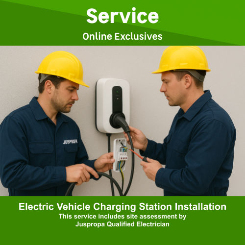 Electric Vehicle Charging Station Installation by Juspropa