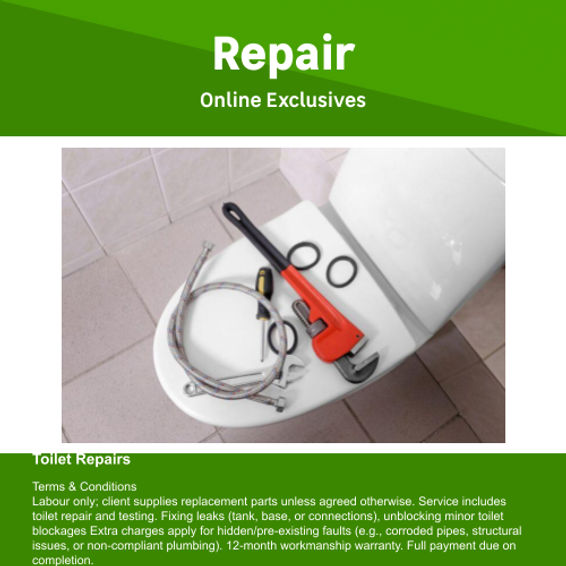 Toilet Repairs by MPE Engineering and Trade