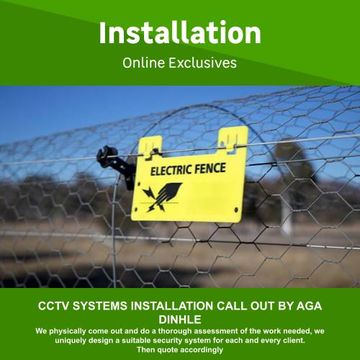 ELECTRIC FENCE INSTALLATION CALL OUT BY AGA DINHLE