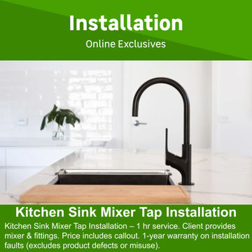 Kitchen Mixer Tap Installation By Muett Trading
