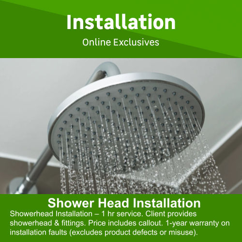 Showerhead Installation By Muett Trading