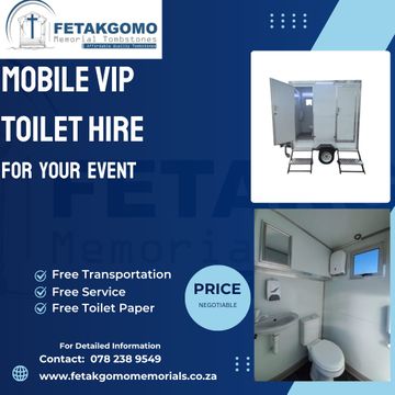 Mobile VIP Toilets Hire