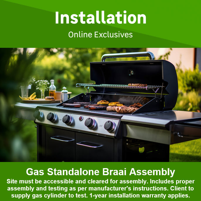 Gas Stand Alone Braai Assembly by Whizzoh