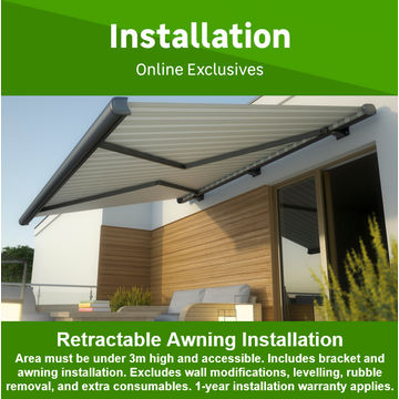 Retractable Awning Installation by Whizzoh