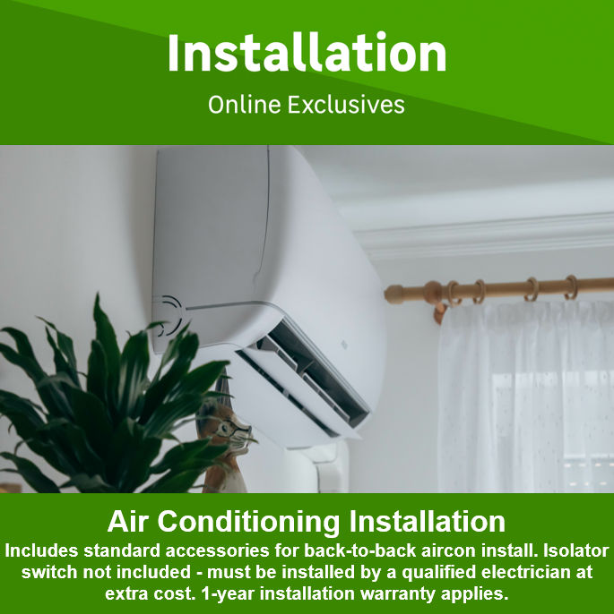 Air Conditioner Installation 34000btu by Whizzoh