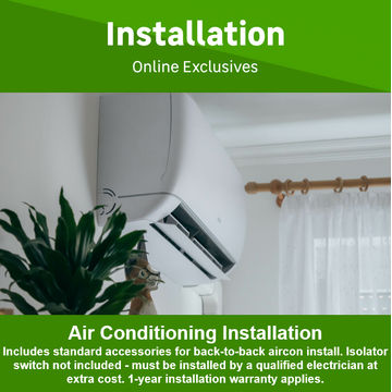 Air Conditioner Installation 34000btu by Whizzoh