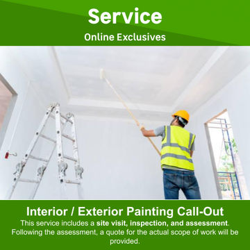 Interior and Exterior Painting Callout