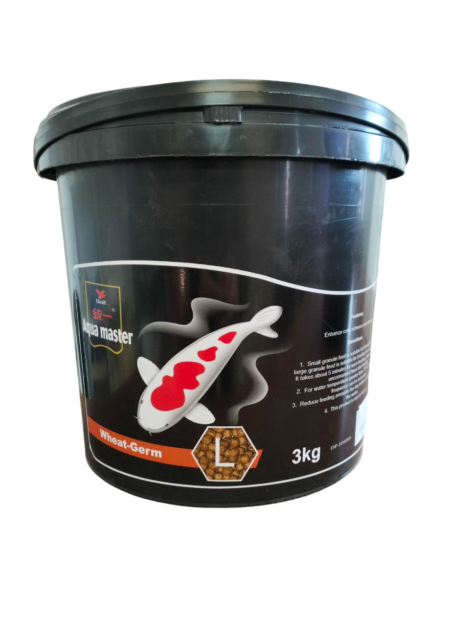 Aqua Master Koi Food Wheat Germ 3kg Large