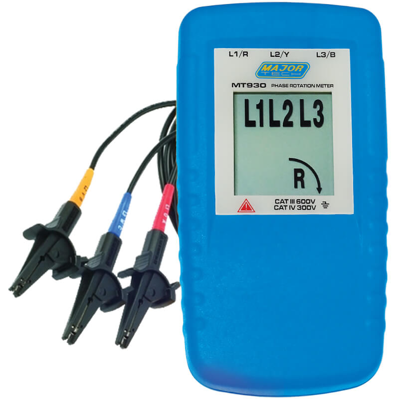 Phase Rotation Meter (MT930) - Major Tech