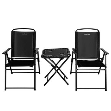 Outdoor Buddy – 3pc Camp-Companion Set – 120 kg Capacity